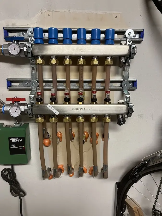 Plumber performing Water Heater Repair at a residential property in Waldwick